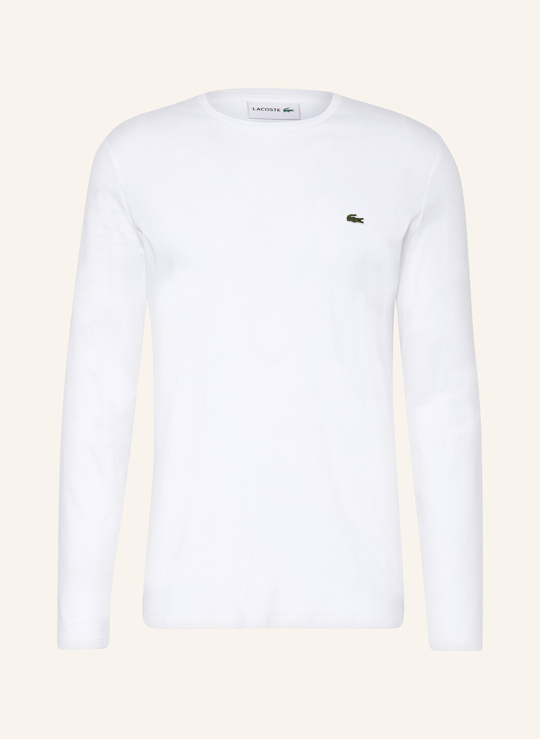 

Лонгслив LACOSTE, белый