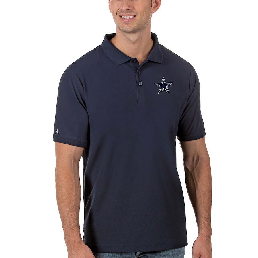 

Поло с коротким рукавом Antigua Dallas Cowboys, нави