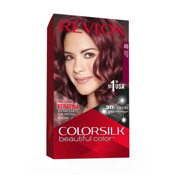 цена Краска для волос Colorsilk Tinte Sin Amoniaco Revlon, 55 Light Reddish Brown