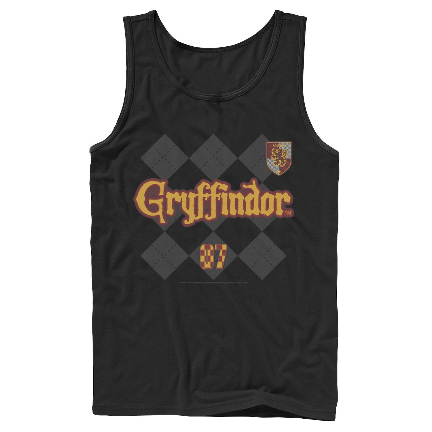 

Мужская майка в клетку Harry Potter Gryffindor Pride 07 Licensed Character