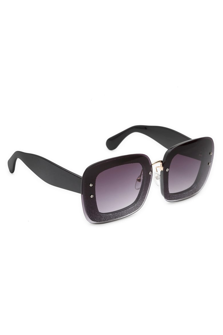Прямоугольные солнцезащитные очки Avant-Garde Paris, черный
