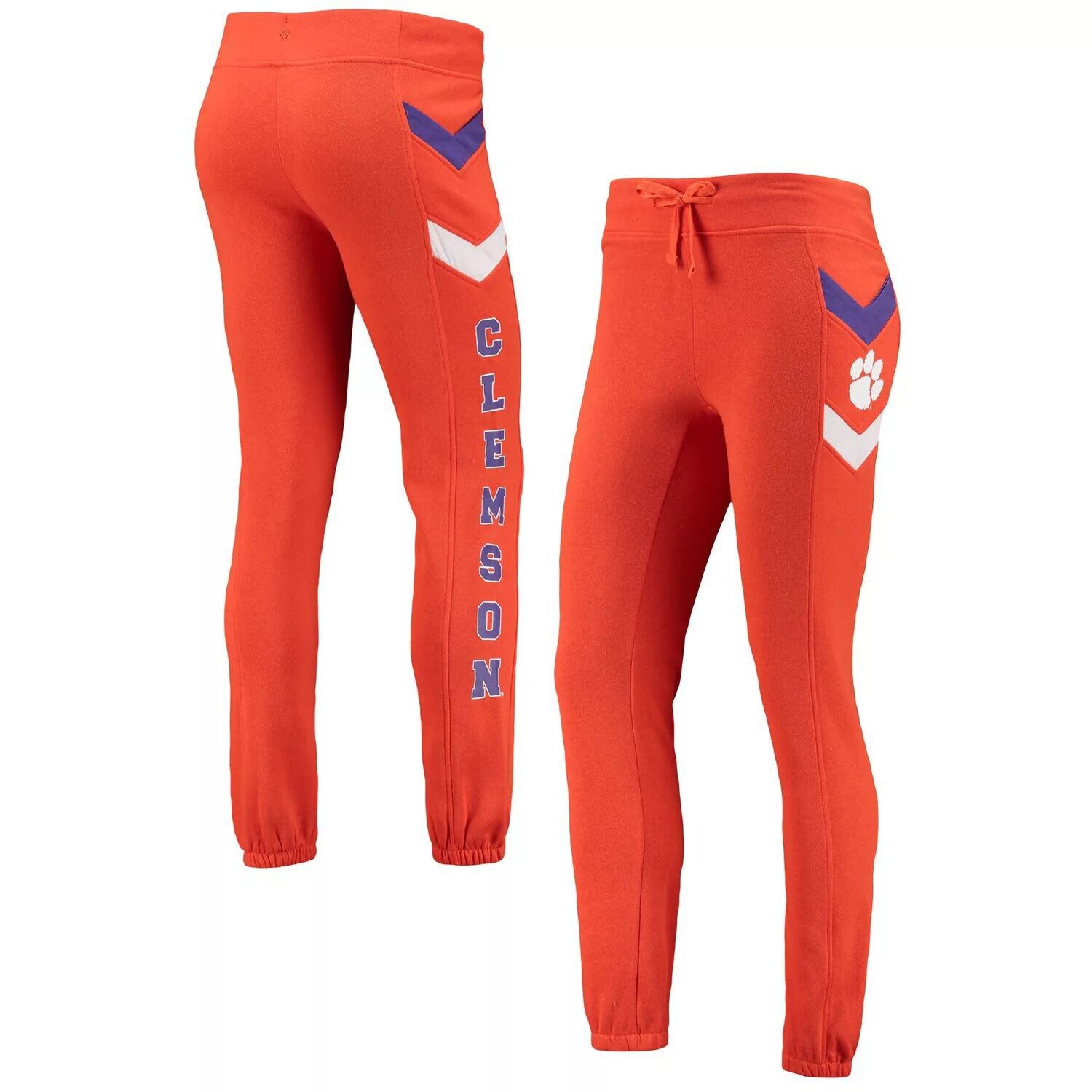 

Женские брюки-джоггеры с шевроном Colosseum Orange Clemson Tigers Kripke Chevron Colosseum