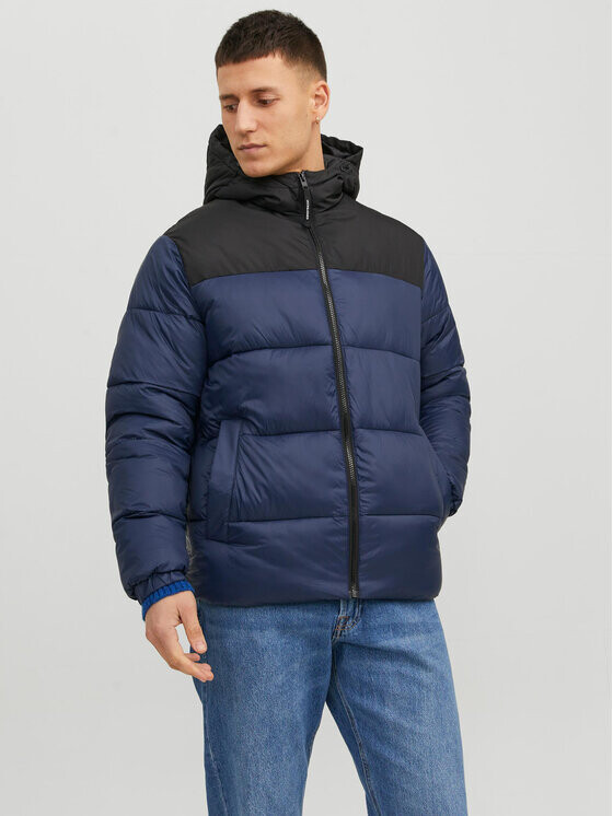 

Пуховик стандартного кроя Jack&Jones, синий