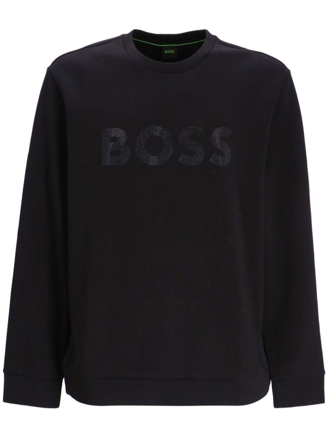 

BOSS свитер со стразами, черный