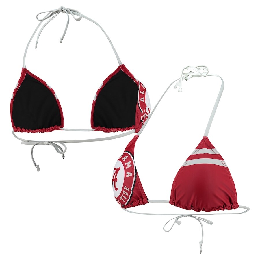 

Топ бикини FOCO Alabama Crimson Tide, малиновый