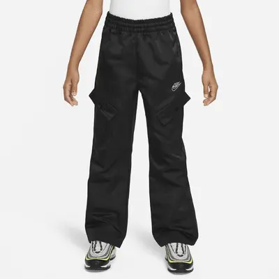 

Брюки Nike Sportswear, черный/белый