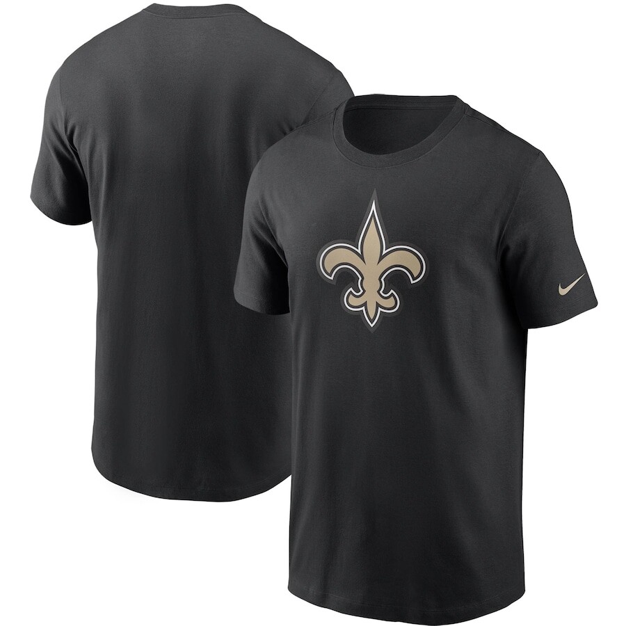 

Футболка с коротким рукавом Nike New Orleans Saints, черный