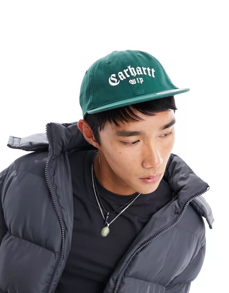 

Зеленая кепка Carhartt WIP Onyx