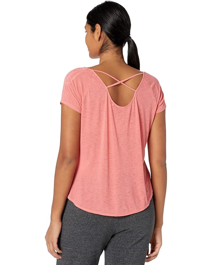 

Футболка Craft Core Charge Cross-Back Tee, коралловый