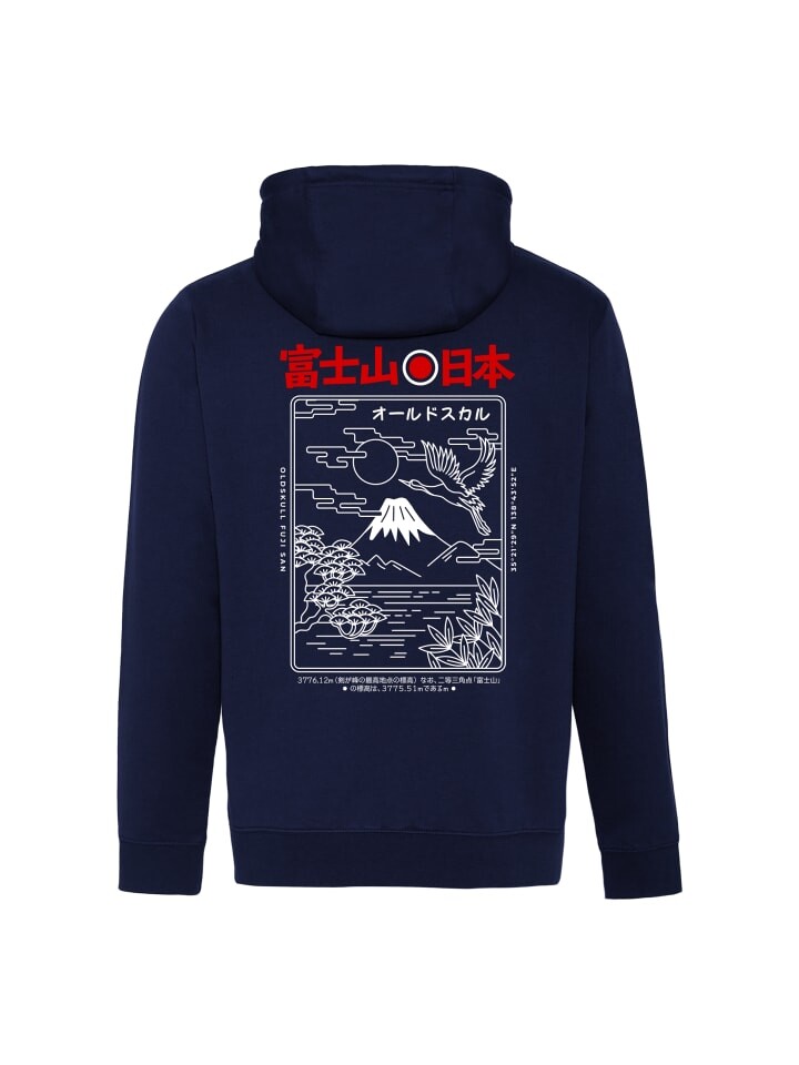 

Худи OLDSKULL Asian Futeesan Logo Graphic, цвет blau-schwarz