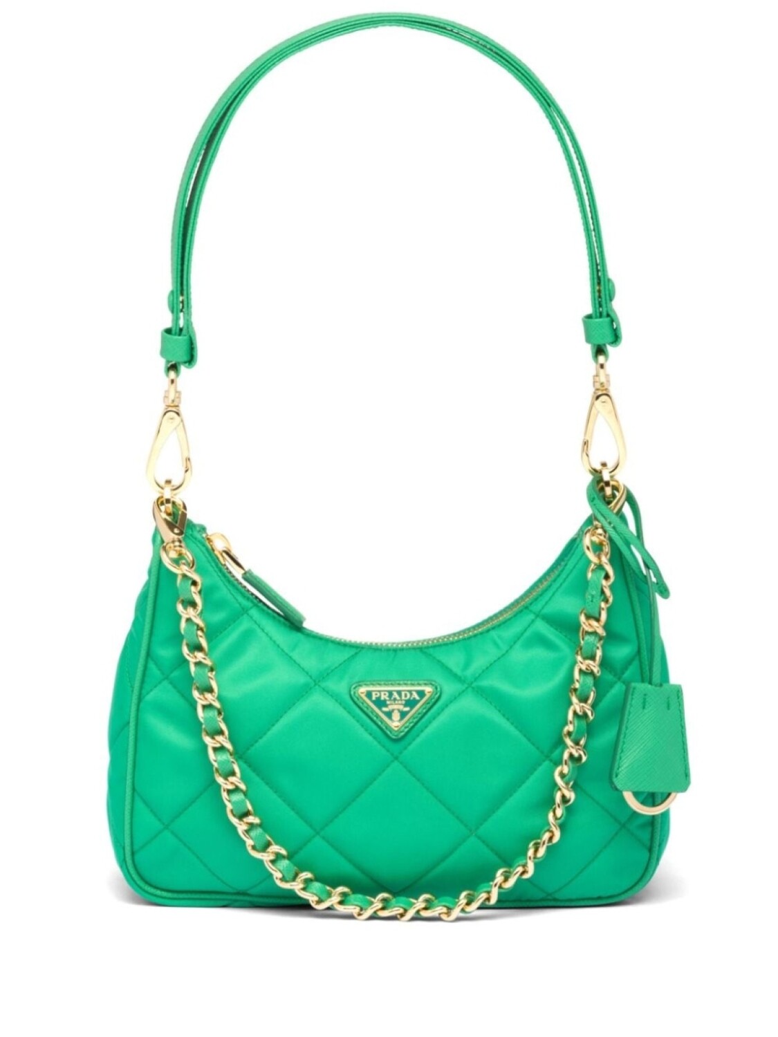 

Prada re-Edition 1995 мягкая сумка через плечо, зеленый