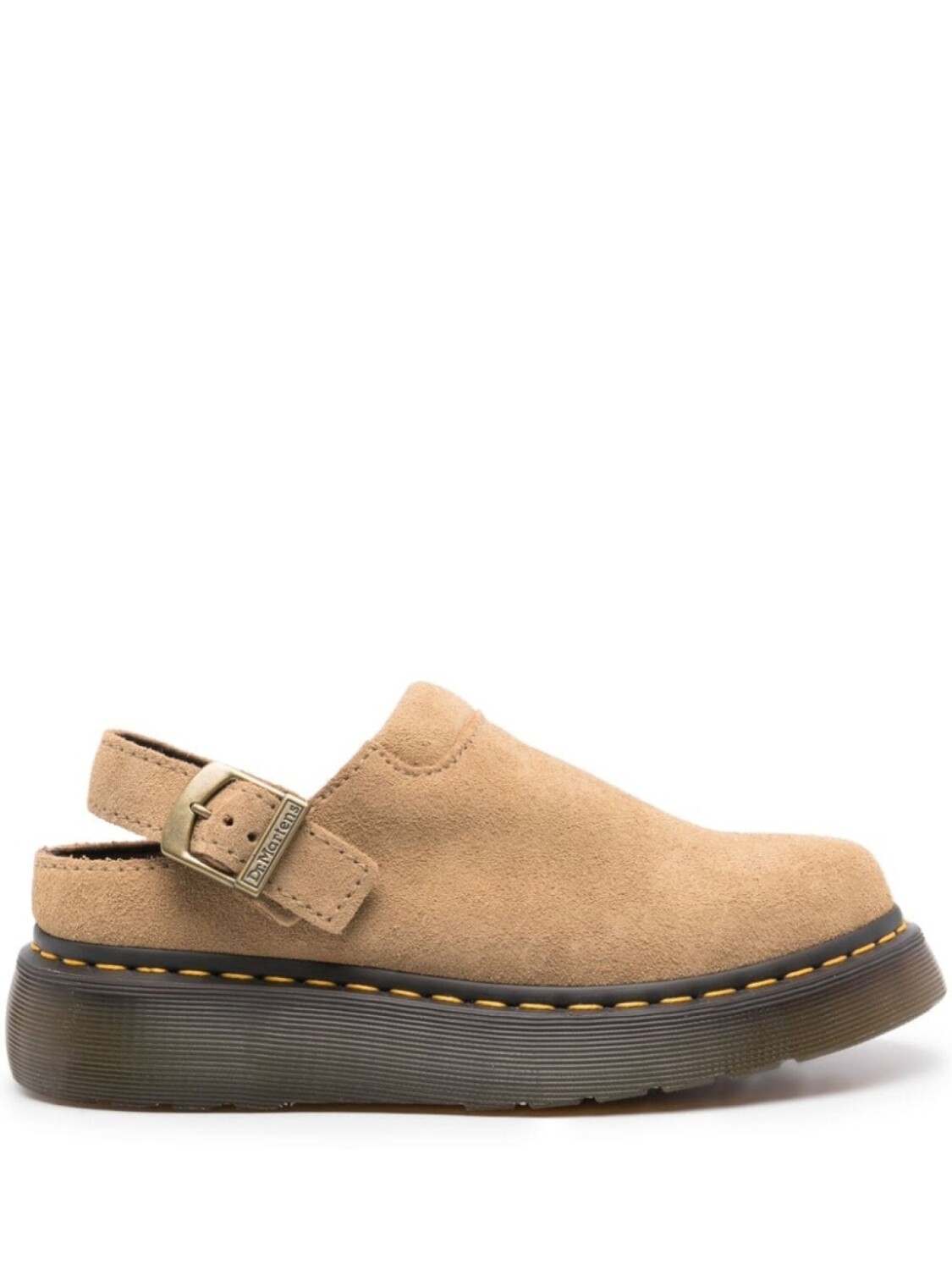 

Замшевые мюли Dr. Martens Laketen на плоской подошве, коричневый