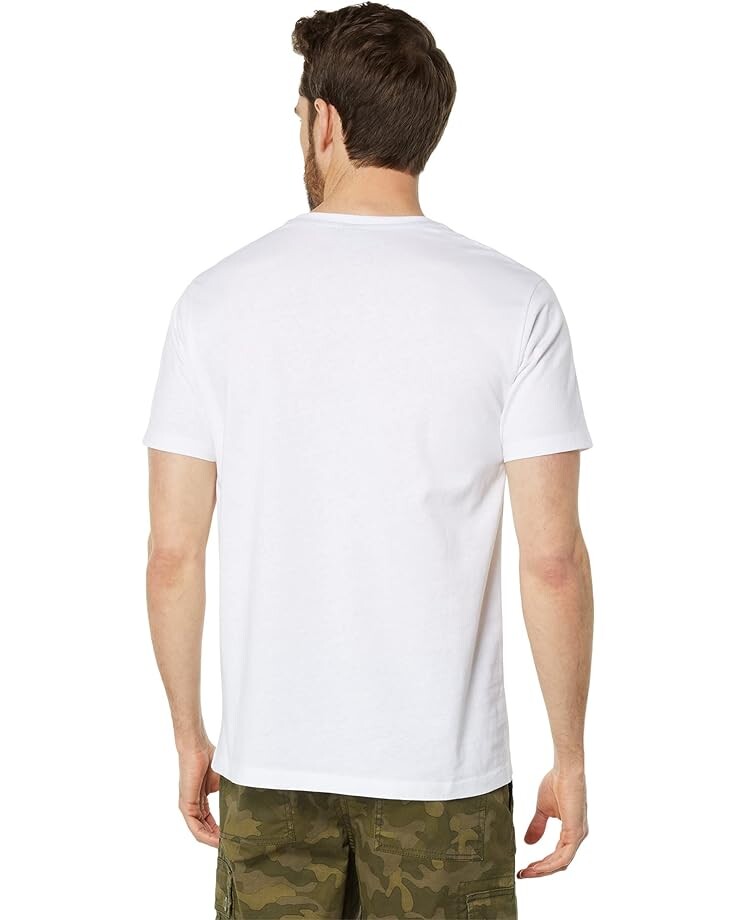 

Футболка U.S. POLO ASSN. Short Sleeve Solid Crew Arch Screen Tee, белый