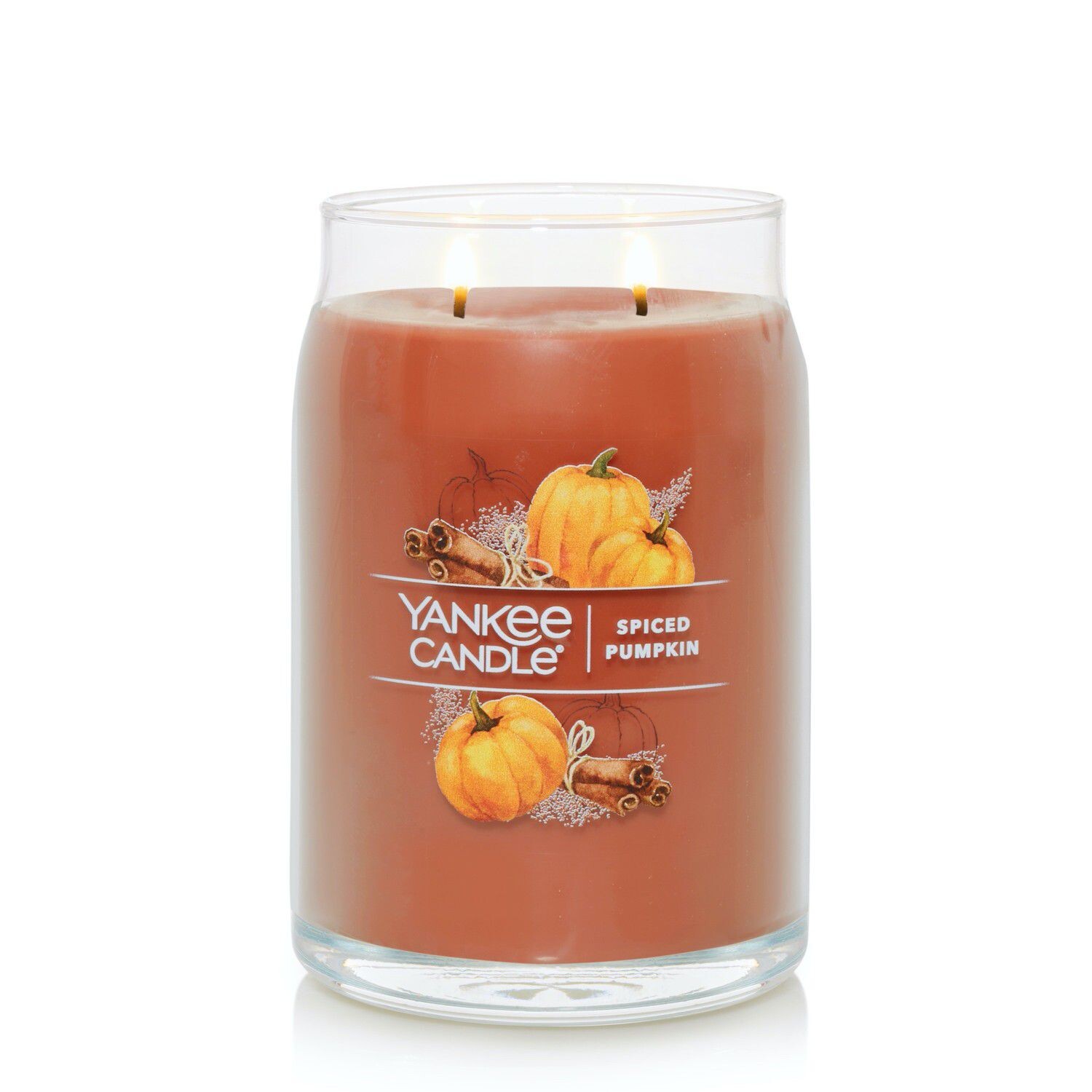 

Тыква со специями Yankee Candle, 20 унций. Фирменная большая банка для свечей