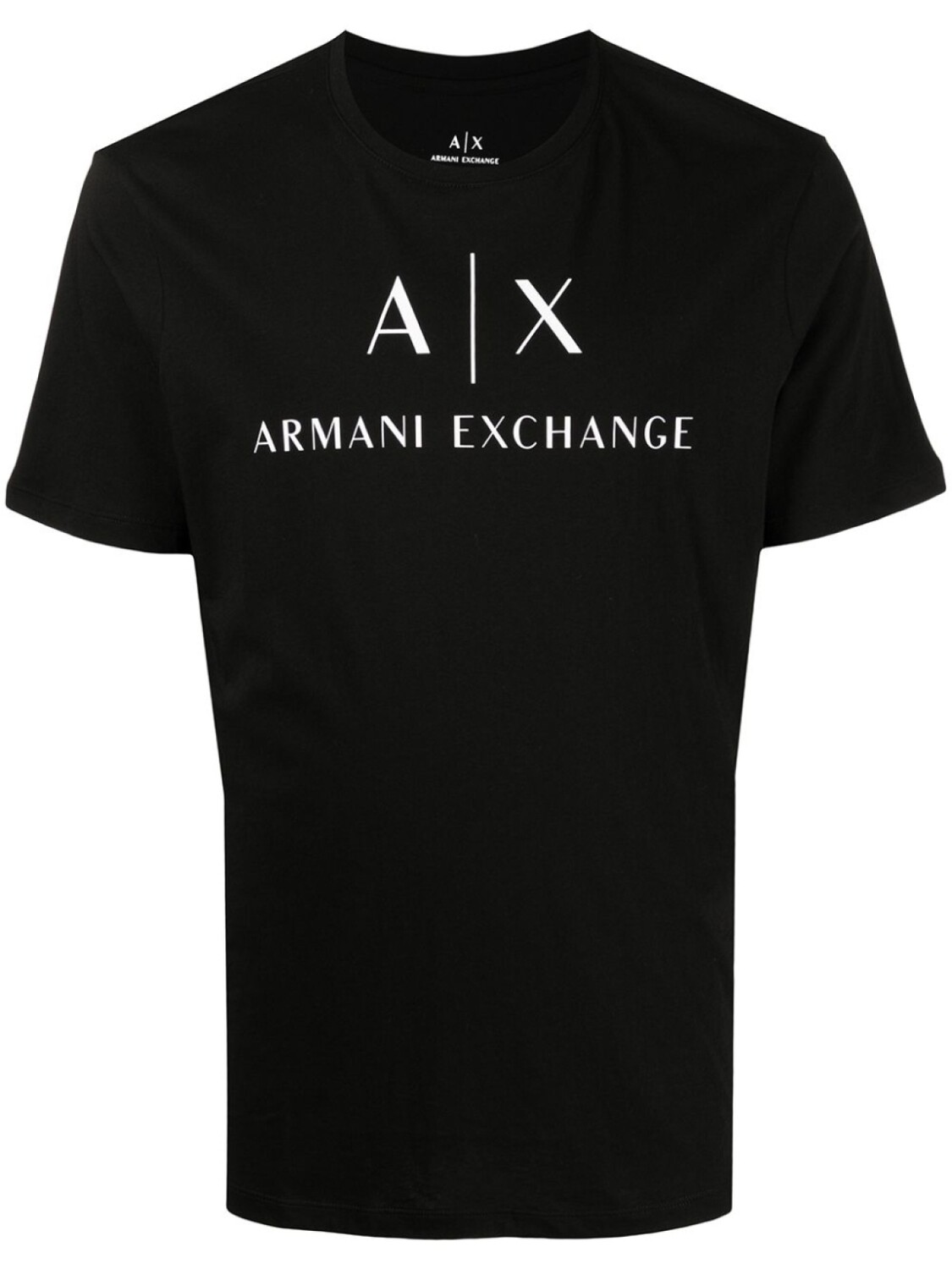 

Armani Exchange футболка с логотипом, черный