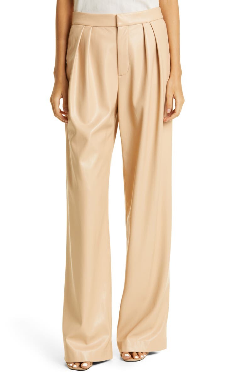 

Брюки Pompey из искусственной кожи ALICE + OLIVIA
