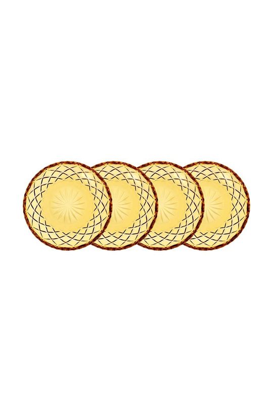 Набор десертных тарелок Сорренто Lyngby, желтый r2s набор десертных тарелок французская кухня 4шт