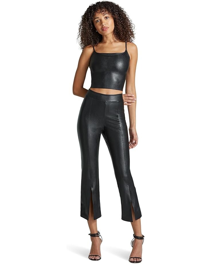 

Брюки Commando Faux Leather 7/8 Split Front, черный