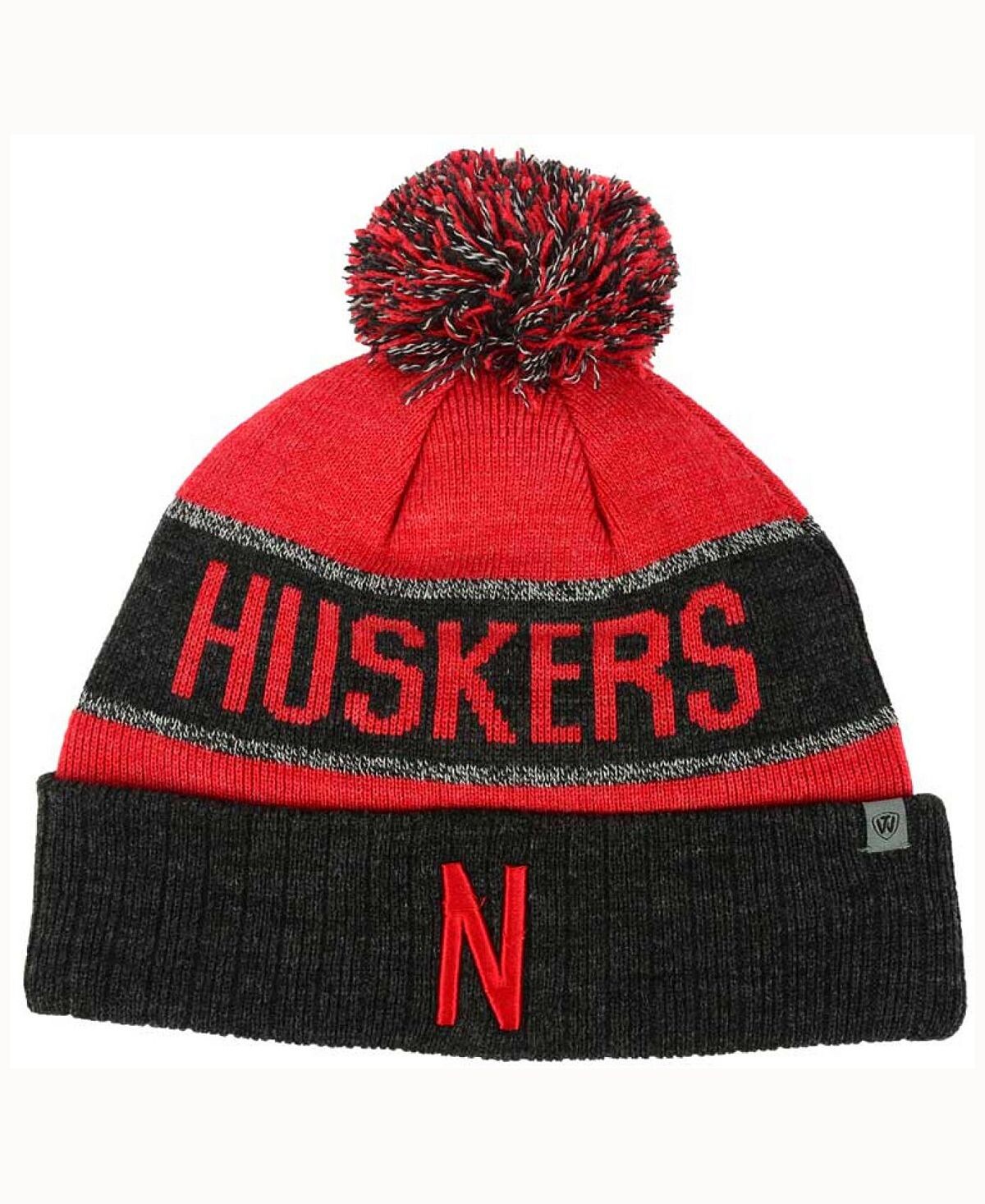 

Вязаная шапка Nebraska Cornhuskers Below Zero Top of the World