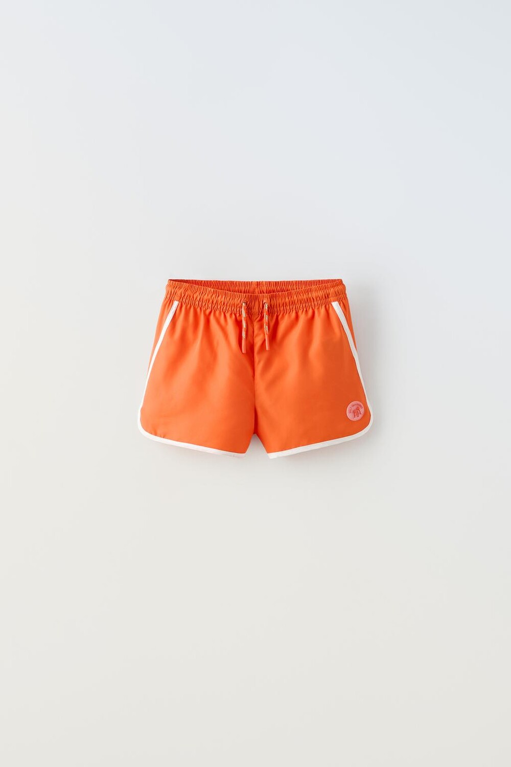 

Быстросыхающие шорты для плавания ZARA, апельсин, Оранжевый