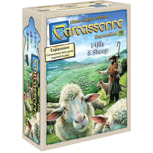 

Настольная игра Z-Man Games Carcassonne: Expansion 9 - Hills & Sheep