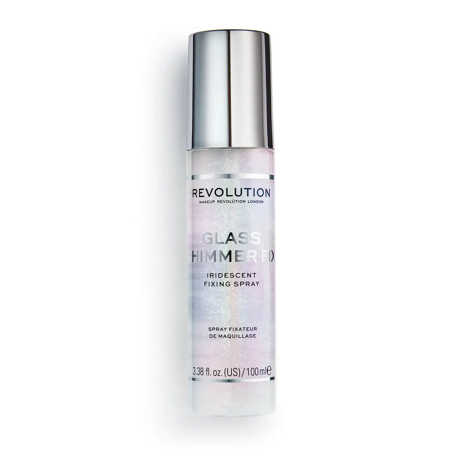 

Фиксирующий спрей Makeup Revolution Glass Shimmer Fix Setting Spray