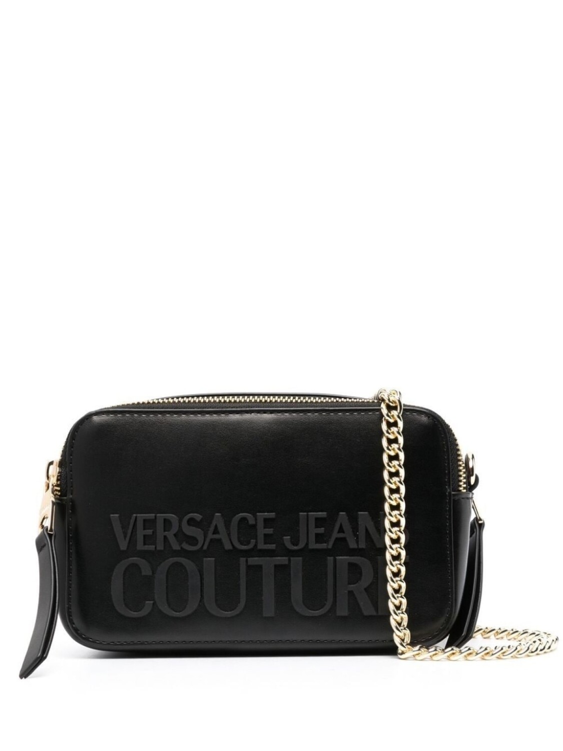 

Versace Jeans Couture сумка на плечо с тисненым логотипом, черный