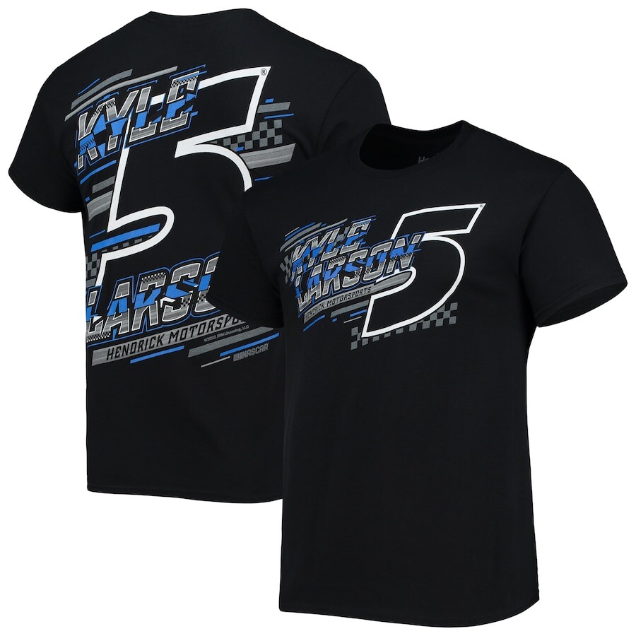 

Футболка с коротким рукавом Hendrick Motorsports Team Collection Kyle Larson, черный