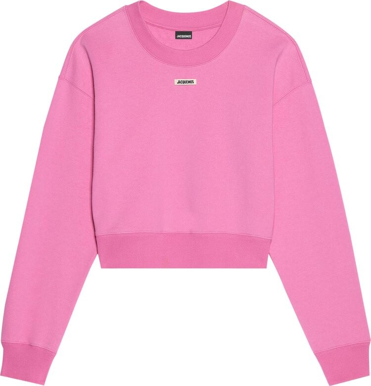 

Толстовка Jacquemus Le Gros Grain 'Pink', розовый