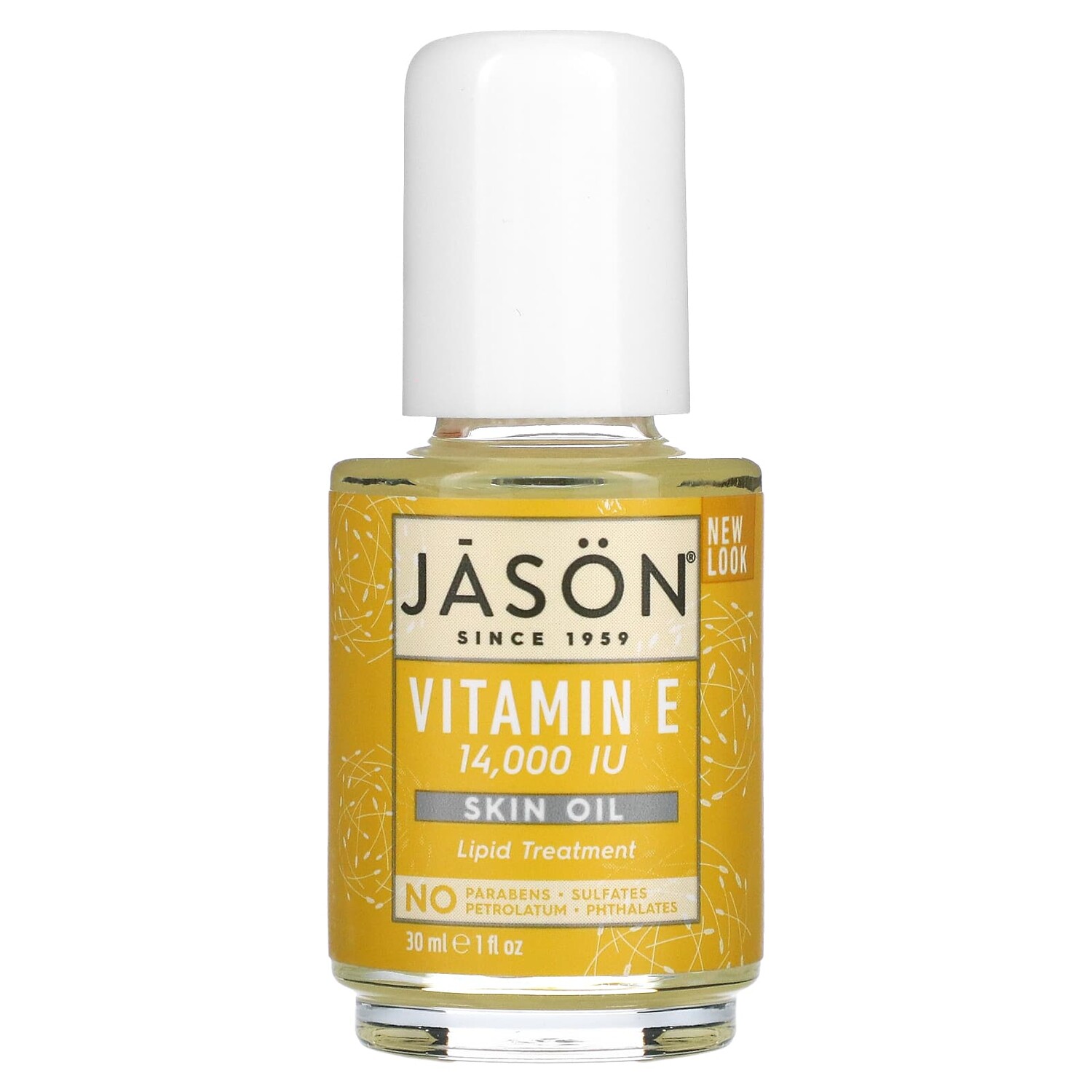 

Витамин E, кожное масло, 14000 МЕ, 30 мл (1 жидк. Унция), Jason Natural
