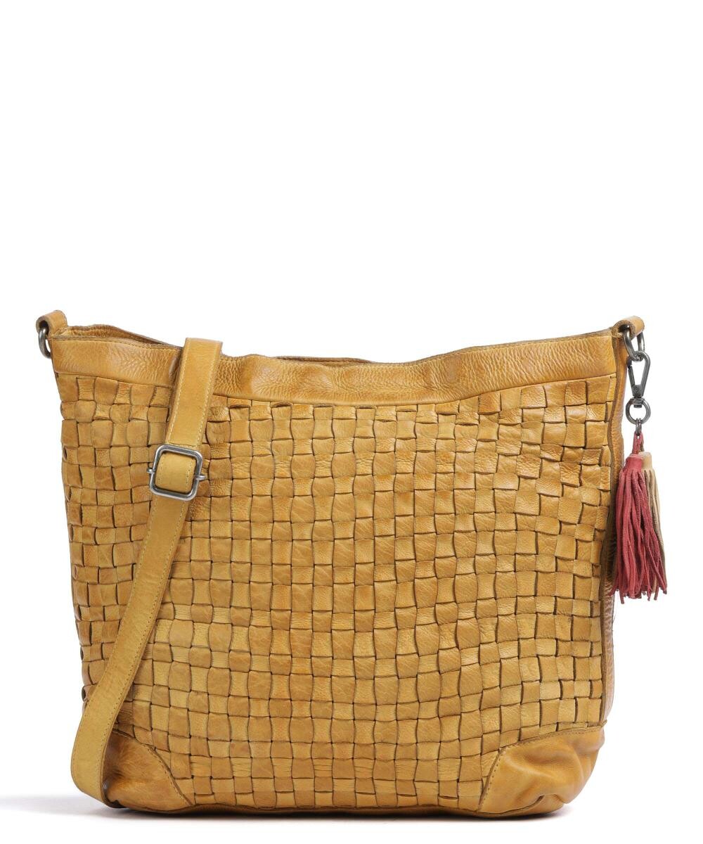 

Сумка Canovagasse 4 из зернистой яловой кожи Taschendieb Wien, охра
