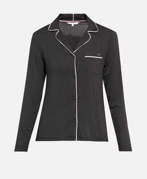 

Пижамный топ Tommy Hilfiger, черный
