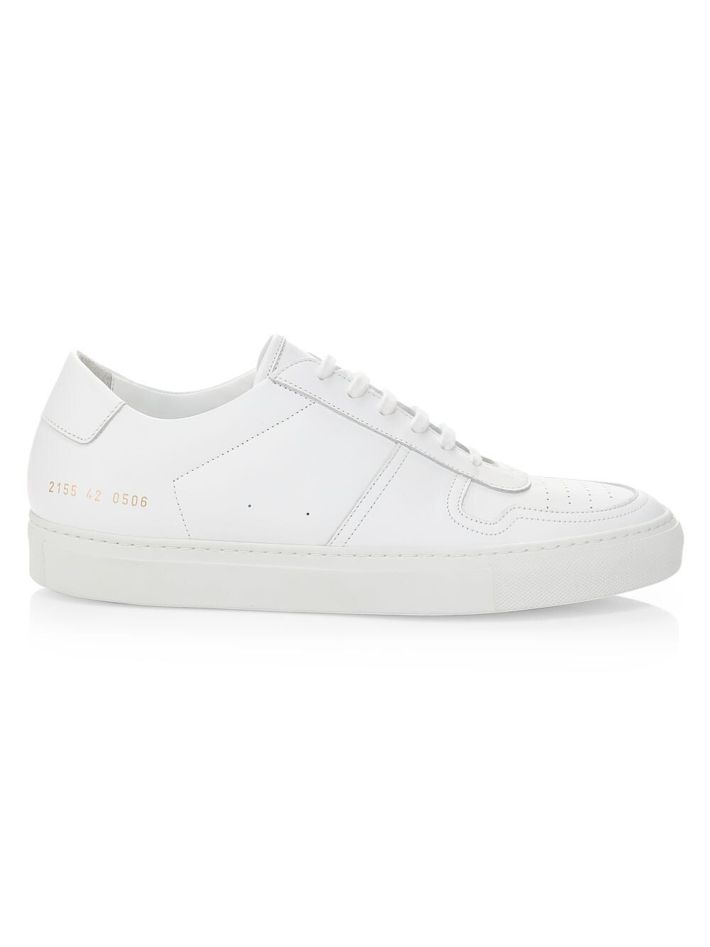 

Мужские кожаные низкие кеды BBall Common Projects, белый