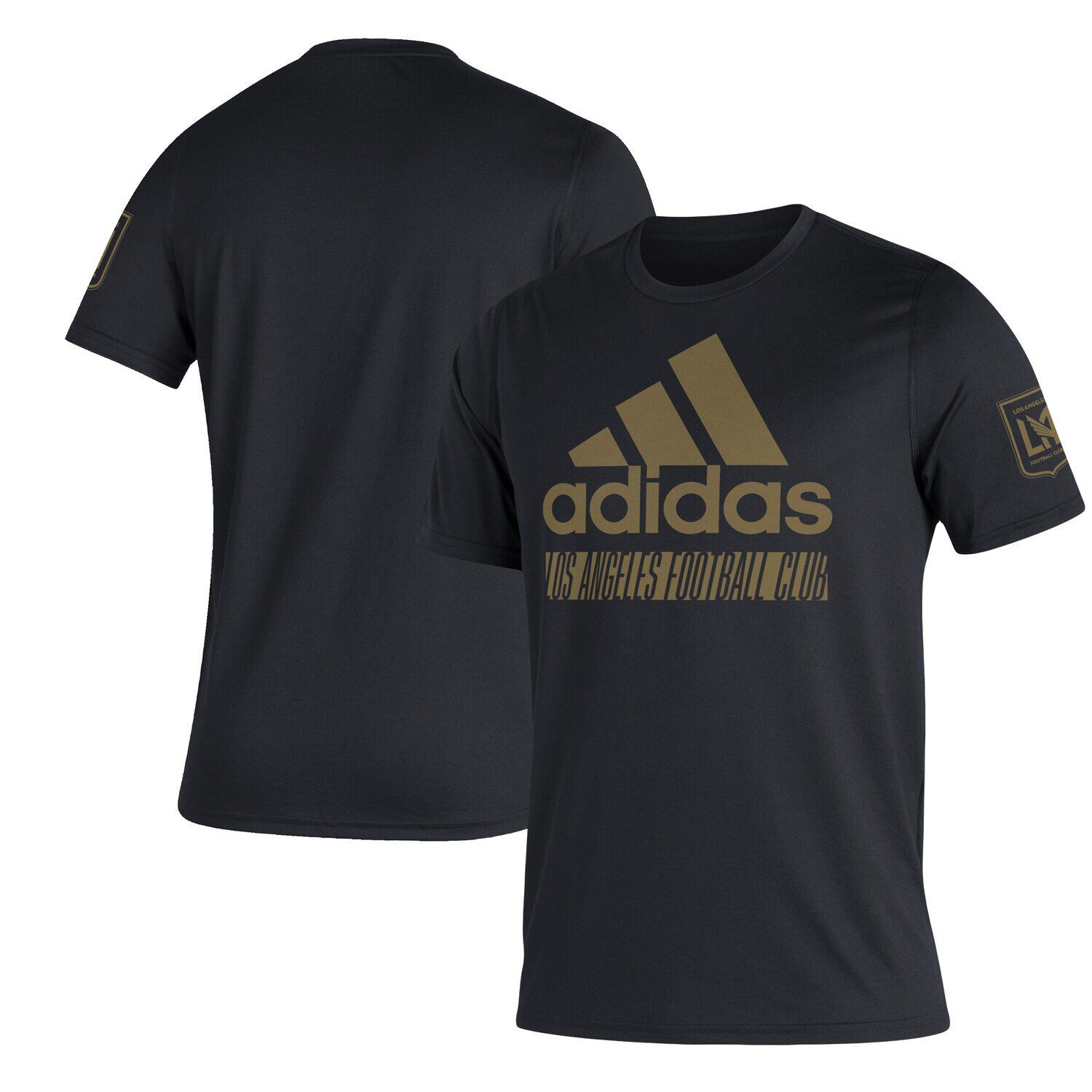 

Мужская черная футболка adidas LAFC Creator Vintage, Черный