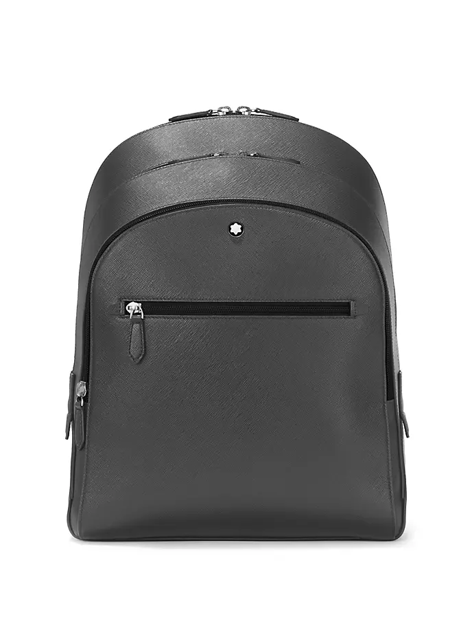 

Кожаный рюкзак Sartorial Montblanc, серый