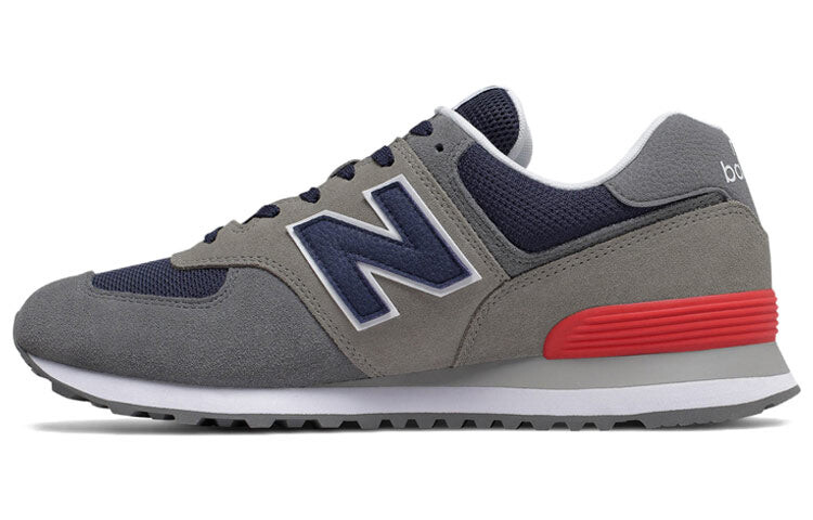 

Кроссовки New Balance 574 Marblehead, серый / красный