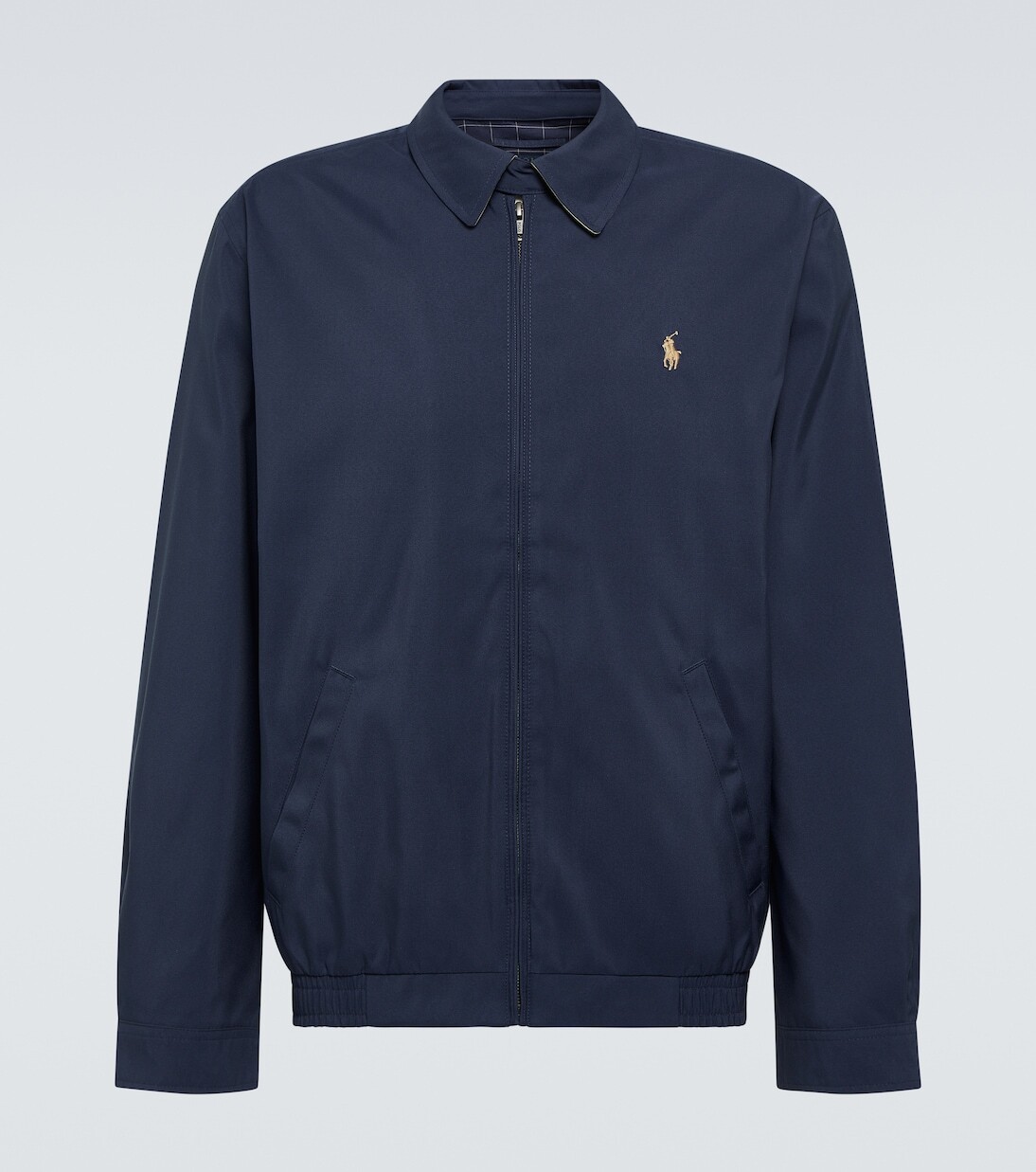 

Техническая рубашка с логотипом Polo Ralph Lauren, синий