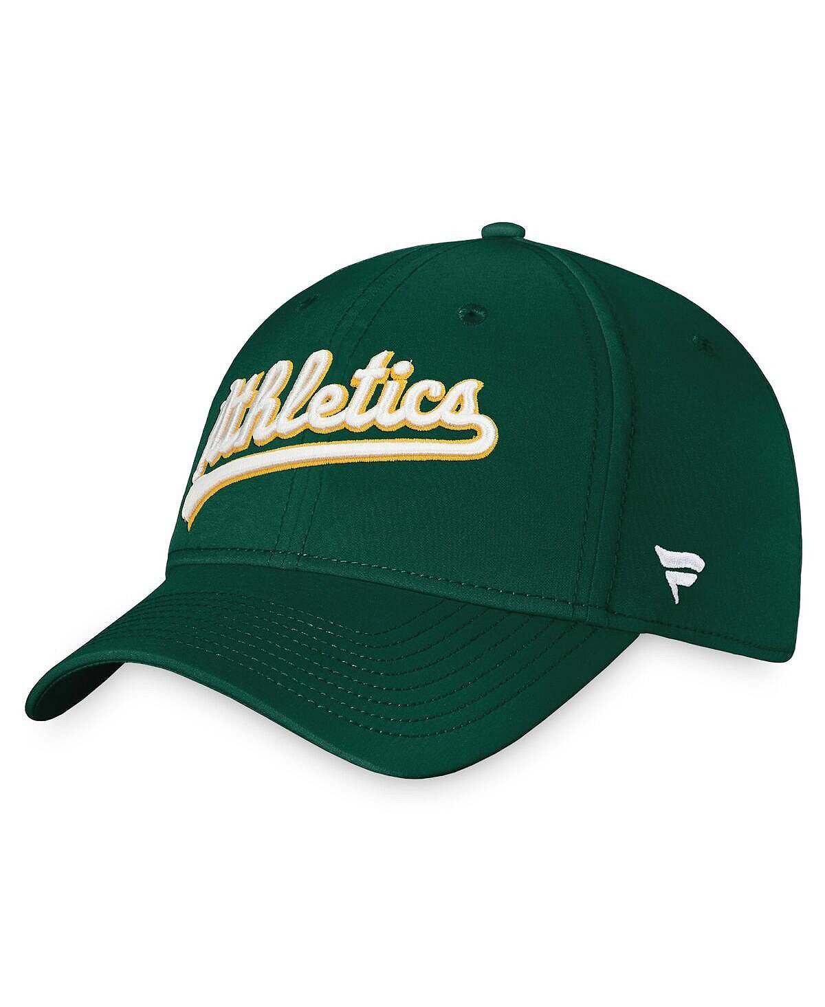 

Мужская зеленая фирменная кепка Oakland Athletics Core Flex Fanatics