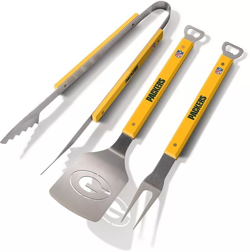 

Набор для барбекю Green Bay Packers Spirit Series из 3 предметов Youthefan