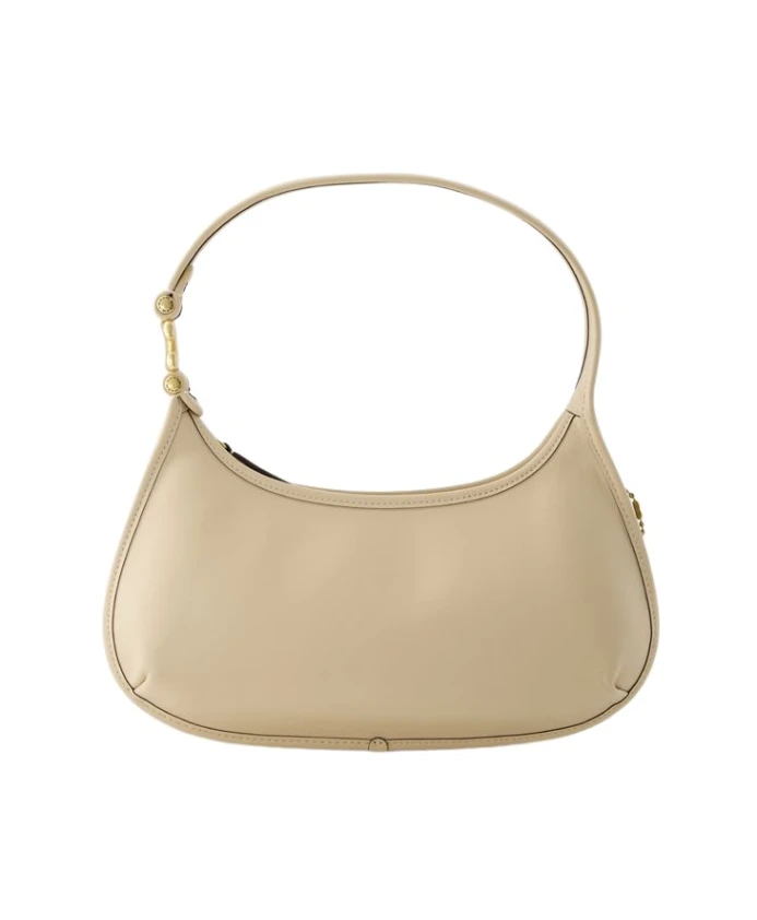 

Сумка Хобо Eve кожа слоновая кость Coach, бежевый