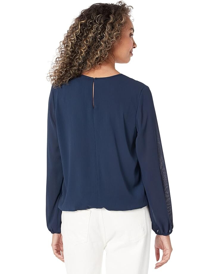 

Блуза Tommy Hilfiger Bubble Blouse, цвет Sky Captain