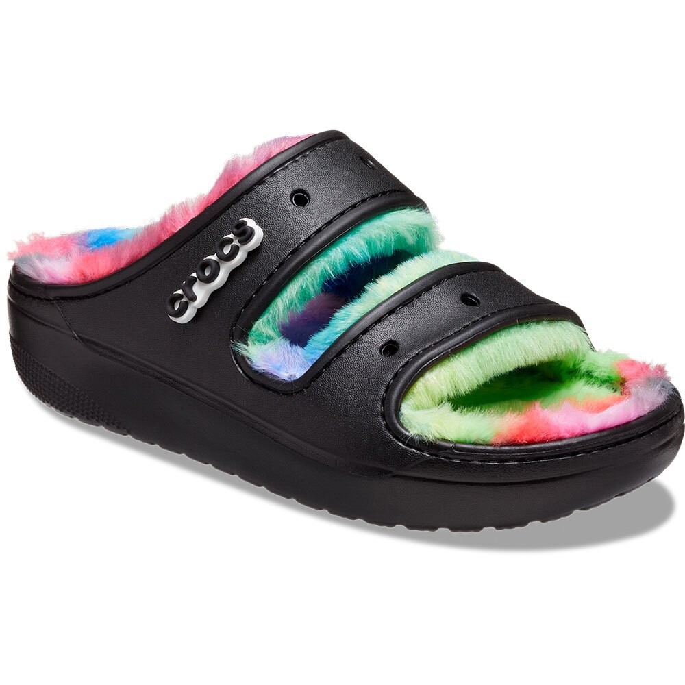 

Шлепанцы Crocs Classic Cozzzy Spray Dye, черный