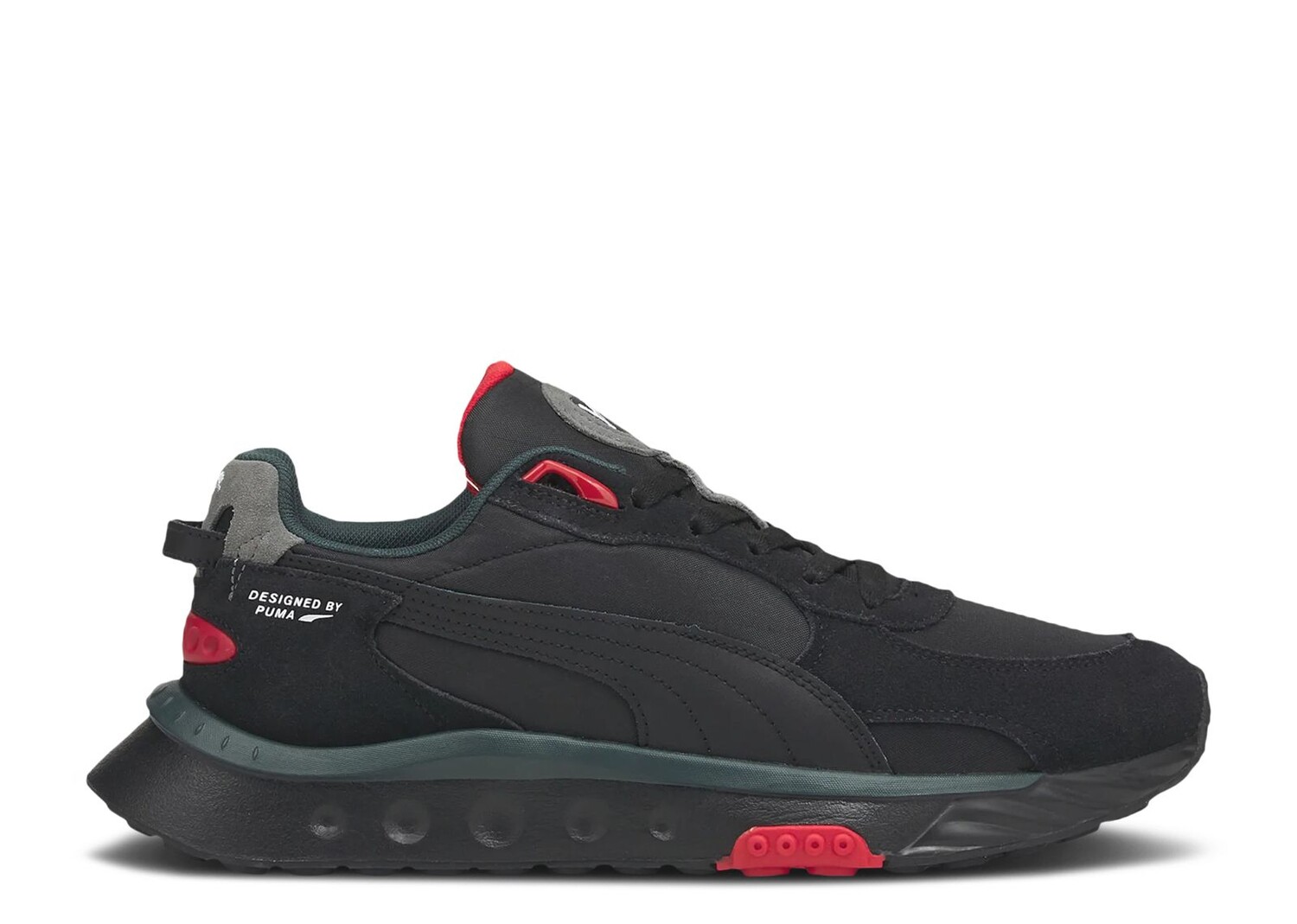 

Кроссовки Puma Wild Rider Rollin 'Black Urban Red', черный