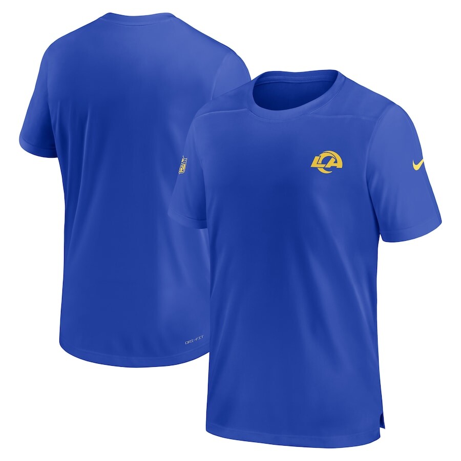 

Футболка с коротким рукавом Nike Los Angeles Rams, роял