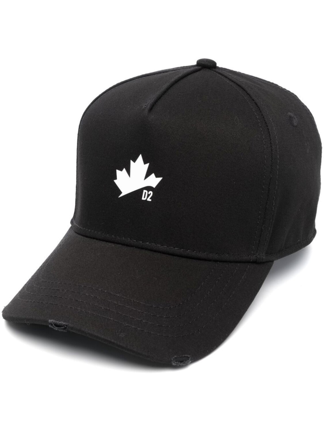 

Dsquared2 logo-print cotton cap, черный
