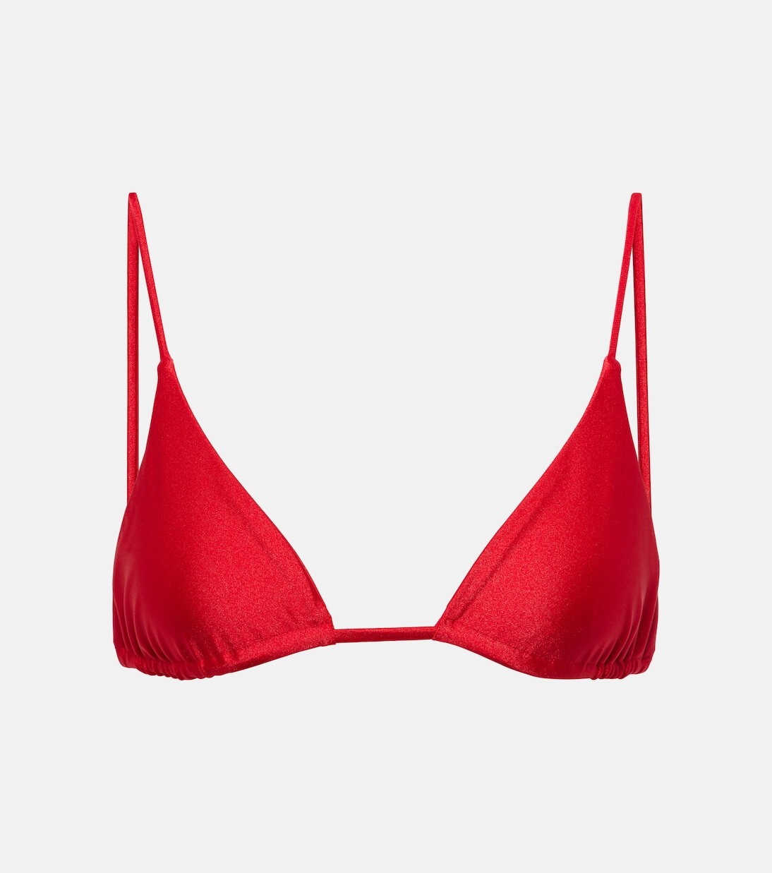 

Лиф бикини Via с треугольными чашечками Jade Swim, красный