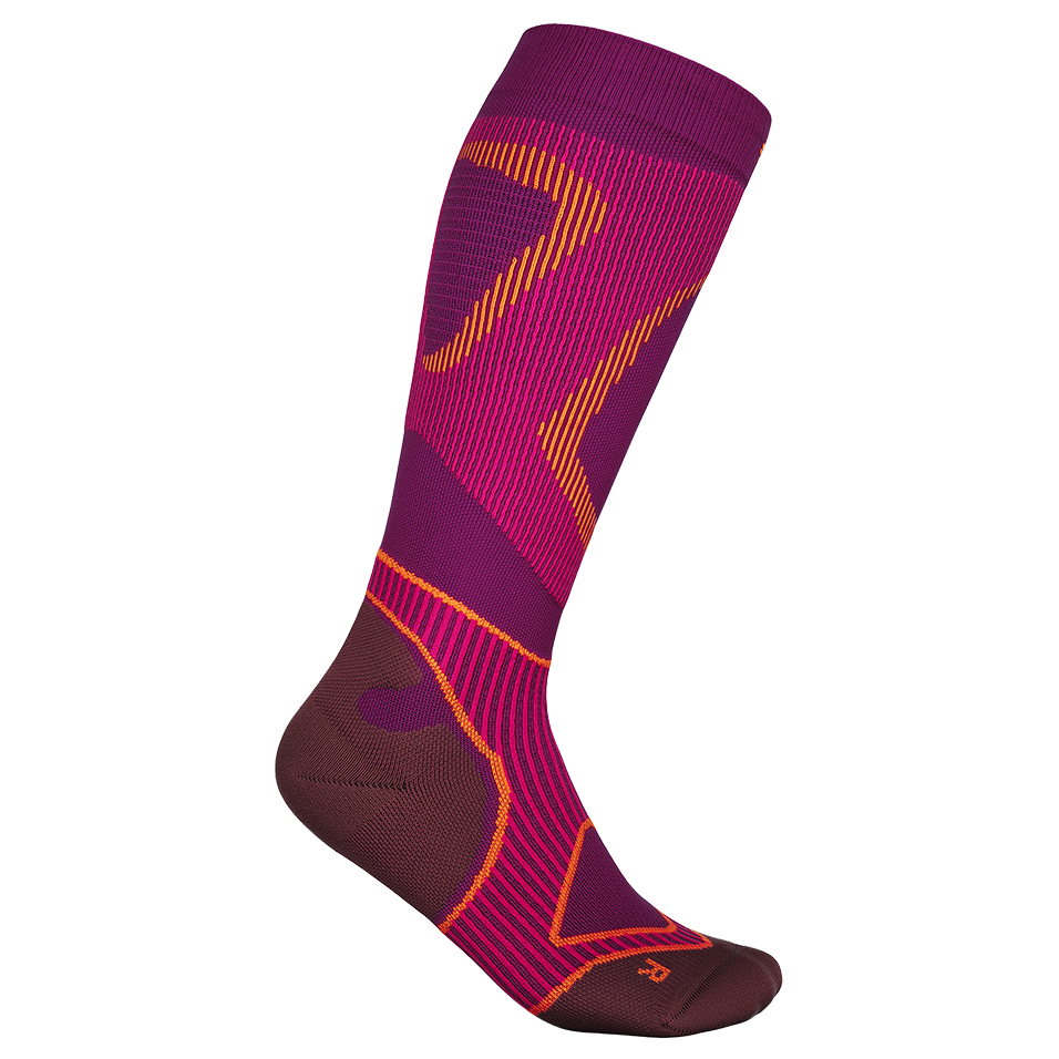 Компрессионные носки Bauerfeind Sports Women's Run Performance Compr Socks, розовый