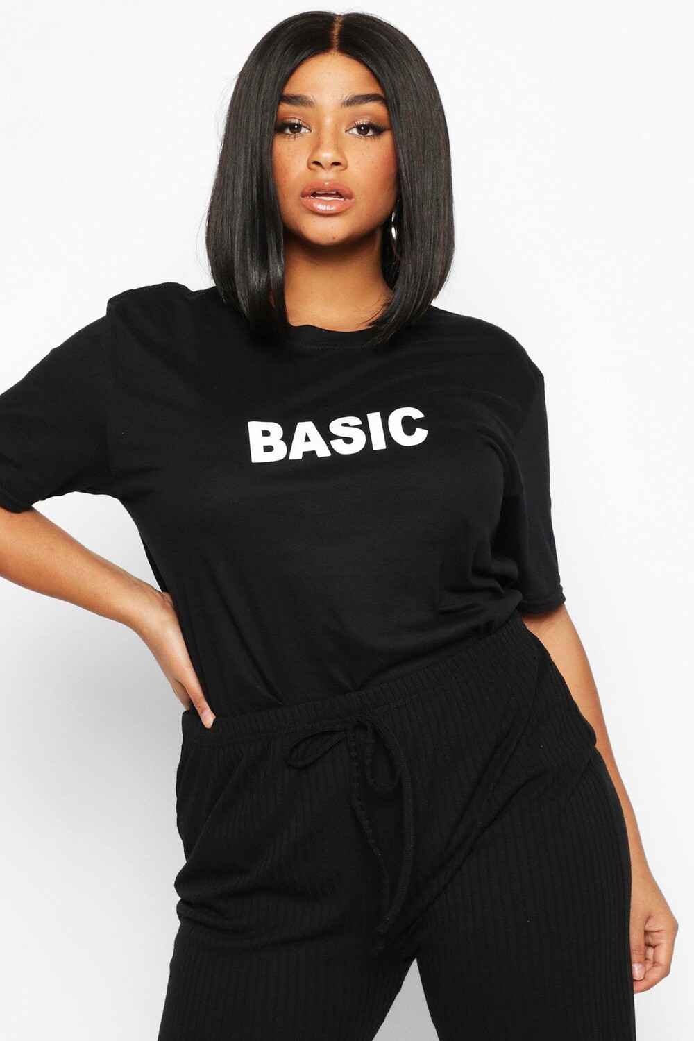 

футболка базовая Boohoo, черный