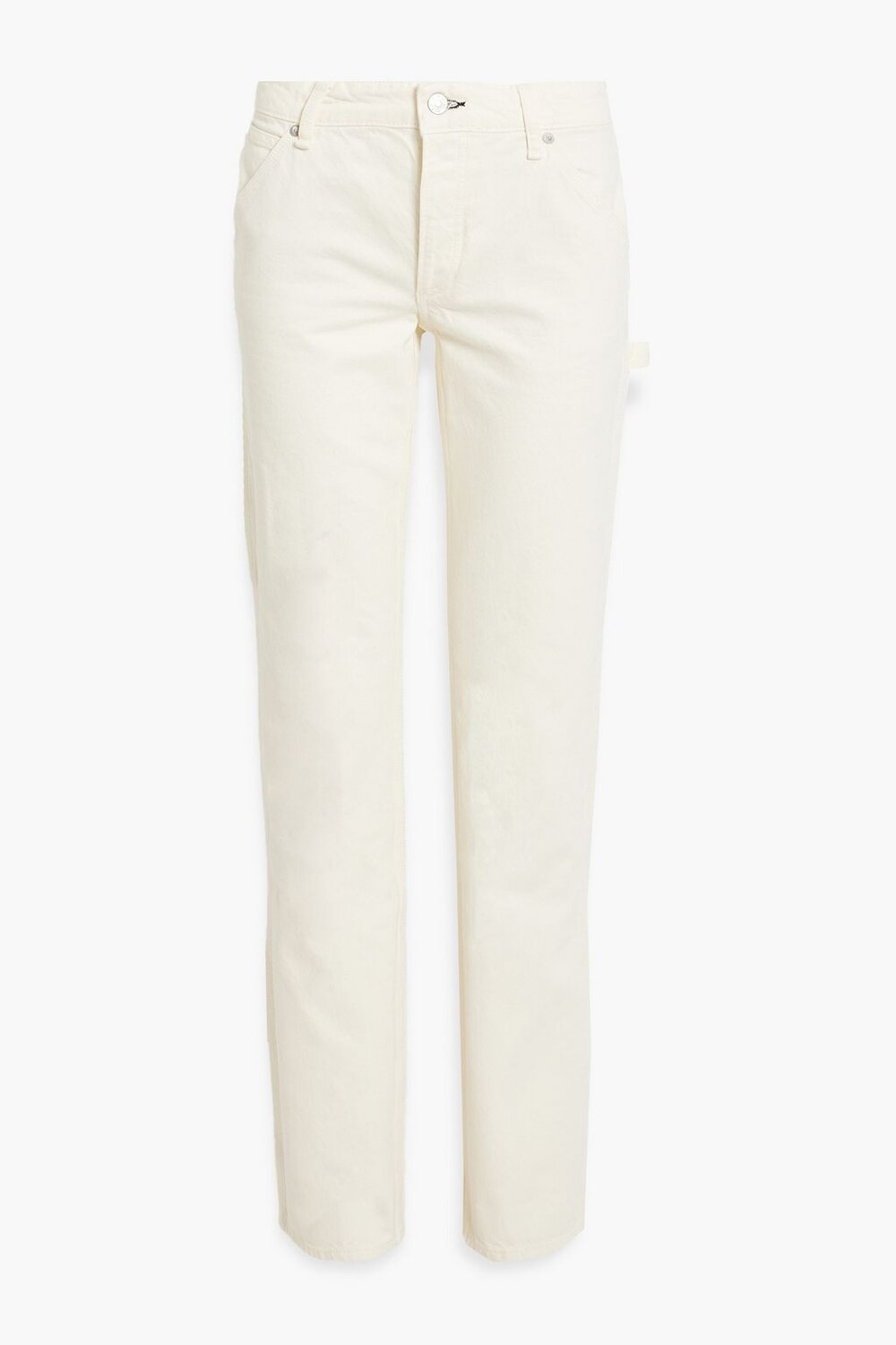 

Прямые джинсы Piper со средней посадкой RAG & BONE, экру