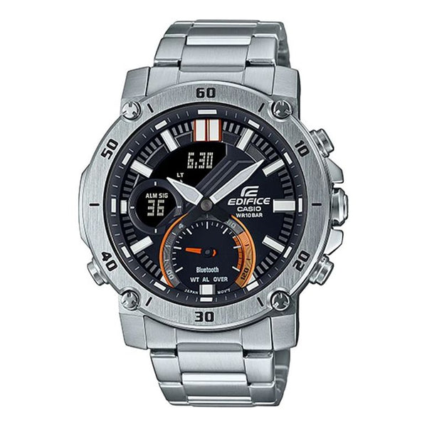 Часы Casio Analog-Digital Watch 'Silver Black', черный цена и фото